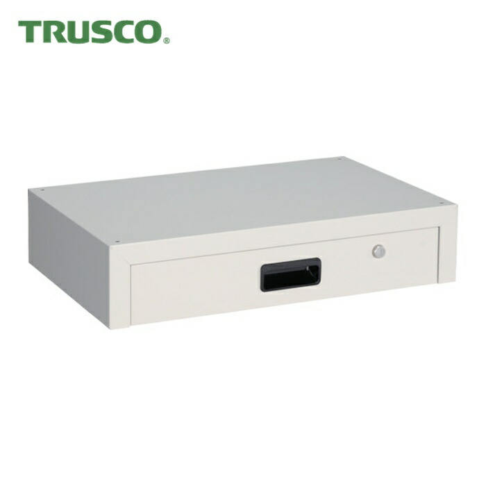 トラスコ TRUSCO 物の具手押し車 ラビットワゴン用抽き出し1段 600X400 白いこと (1台) RBW-64V W