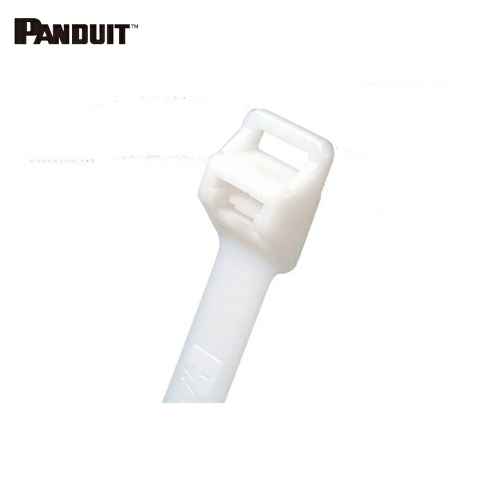 パンドウイット PANDUIT PLT8EH-C ナイロン結束バンド ナチュラル (100本入) 幅12.7mm (1袋)