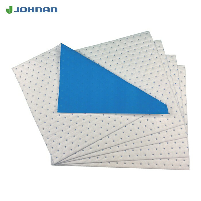 JOHNAN 油吸収材 アブラトール 片面フィルム付シート 50×40×0.4cm 100枚入 (1箱) PC50F