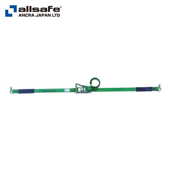 allsafe オールセーフ R5DSR14 ベルト荷締機エアラインレール用ラチェット式ラッシングベルト (1台)