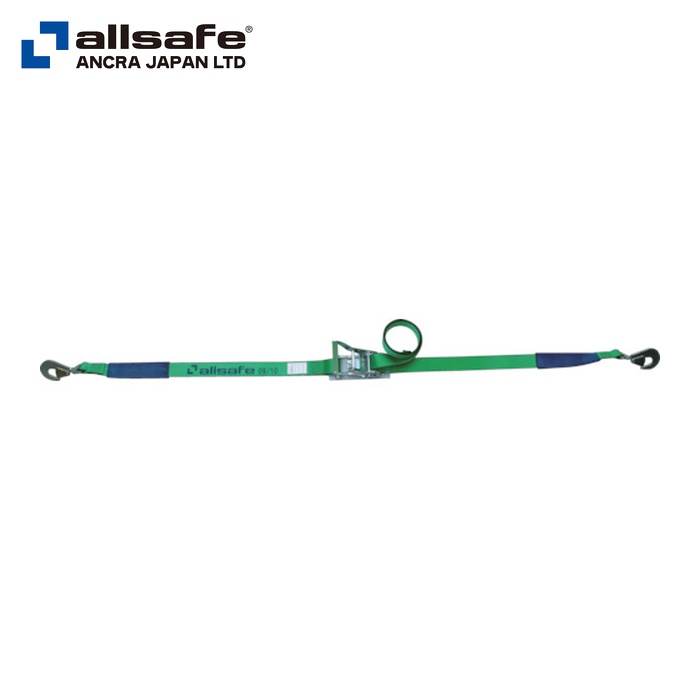 allsafe オールセーフ R5TH15 ベルト荷締機 ラチェット式ツイストスナップフック仕様(重荷重) (1台)