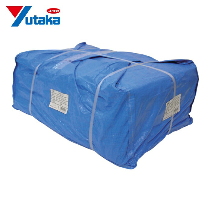 ユタカメイク シート #3000ブルーシート大畳み 7.2m×7.2m (3枚入) (1箱) PBZ-L15