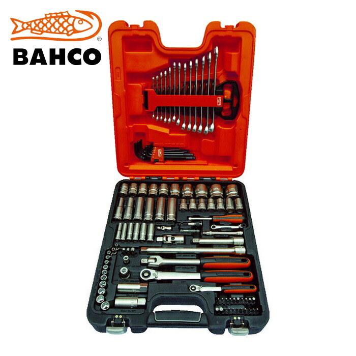 バーコ BAHCO S103 1/4 1/2ソケットスパナセット (1S)