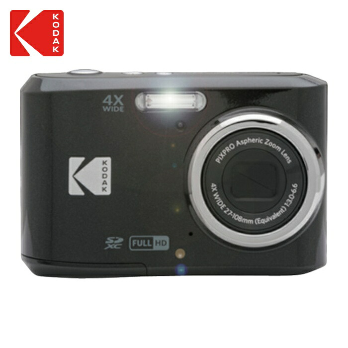 コダック Kodak デジタルカメラ PIXPRO FZ45 ブラック (1台) PIXPRO FZ45BK2A