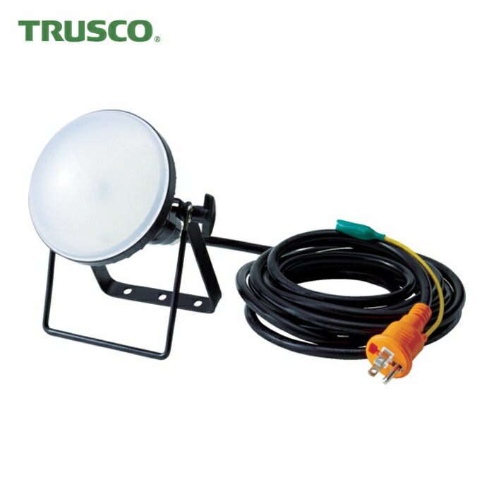 トラスコ TRUSCO LED投光器 DELKURO 20W 5m 2000LM (1台) RTLE-205EPPV