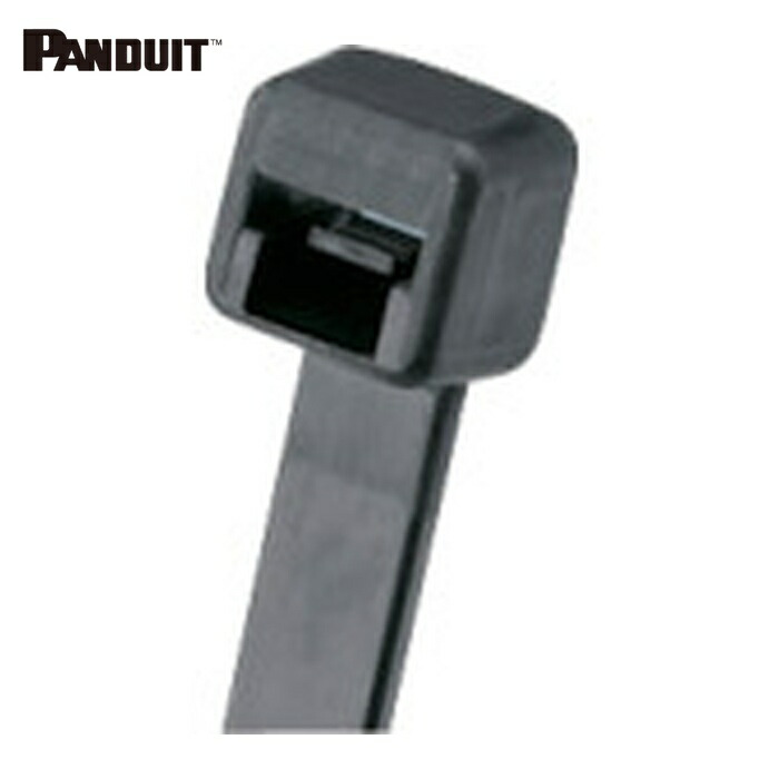 パンドウイット PANDUIT PLT4H-TL30 ナイロン結束バンド 耐熱性黒 (250本入) (1袋)