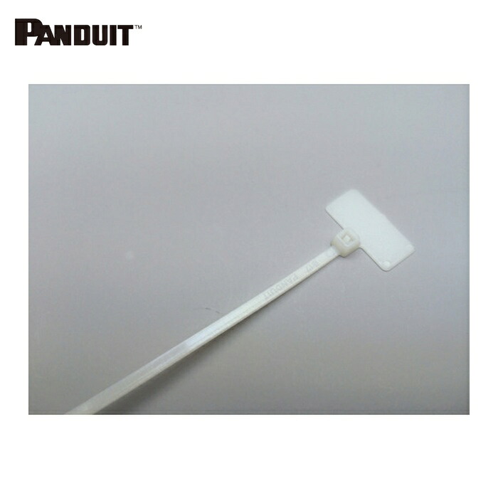 パンドウイット PANDUIT PLF1M-M 旗型タイプナイロン結束バンド ナチュラル (1000本入) (1袋)|工具ランド