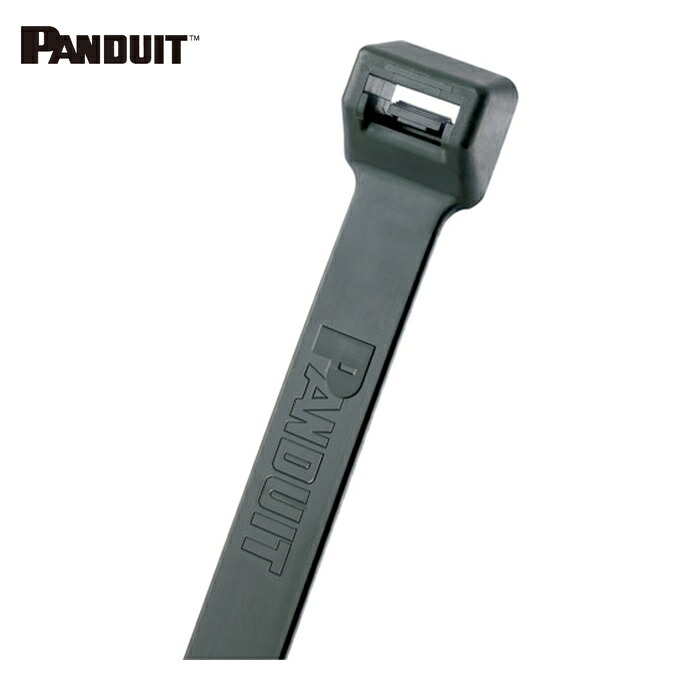 パンドウイット PANDUIT PLT5EH-NB-C0 ナイロン一緒になるダンス楽隊 耐候性黒 ノンバックル印字機 (100本入) (1袋)