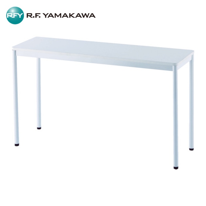 アールエフヤマカワ RFシンプルテーブル W1200&times;D400 ホワイト (1台) RFSPT-1240WH｜工具ランド