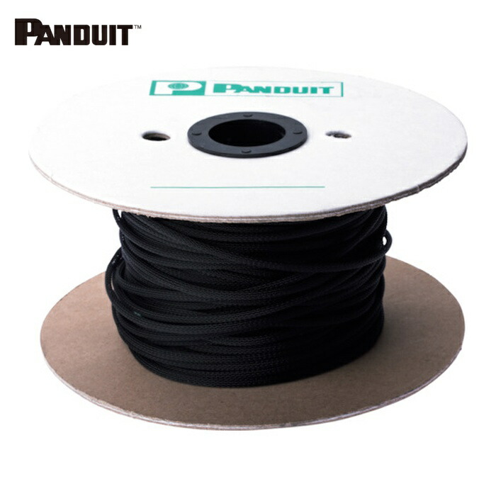 パンドウイット PANDUIT SE150P-TR0 ネットチューブ 標準タイプ 黒 (1巻)