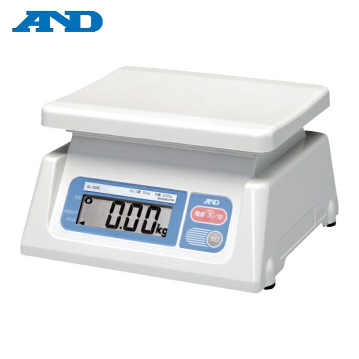 A\u0026D エーアンドディ SL30K デジタルはかり規模男の子0.02kg/30kg (1台)