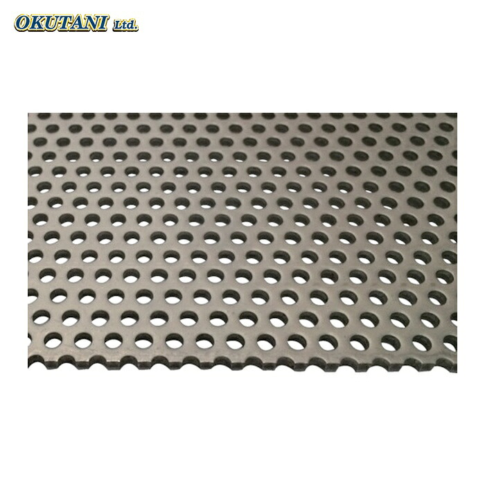 OKUTANI 奥谷金網 ステンレスパンチングメタル 1.0TD3XP5 1000X100 (1枚) PM-SUS-T1.0D3P5-1000X1000｜工具ランド
