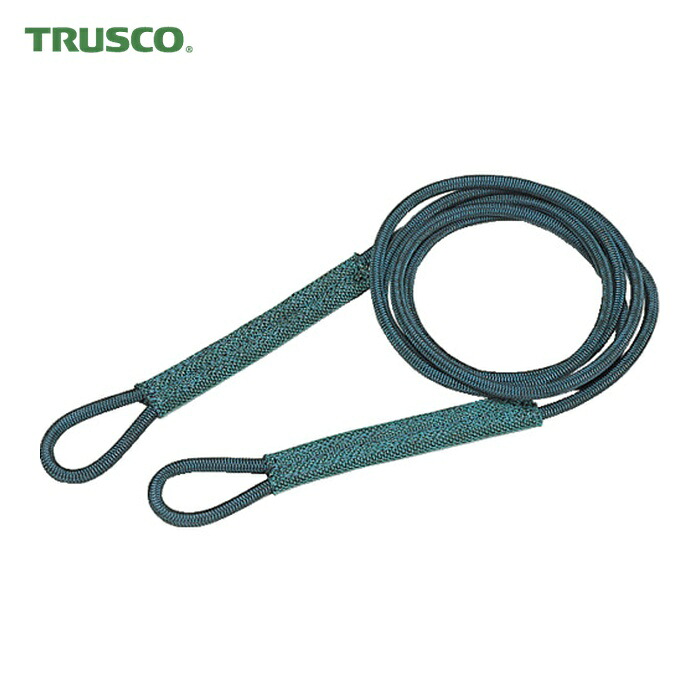 トラスコ TRUSCO セフティパワーロープ シンブルなし 12mmX3m (1本) SP-123｜工具ランド