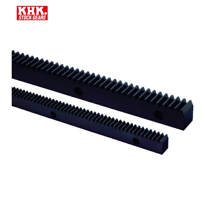 KHK 小原歯車 SRFD6-1000 取付穴加工ラック SRFD6-1000 並歯 (1個)