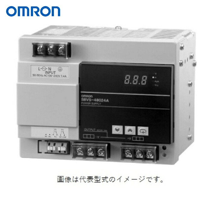 オムロン OMRON S8VS-48024A スイッチング・パワーサプライ 容量480W 出力電圧24V 交換時期お知らせ機能付 (1個) 32,005円