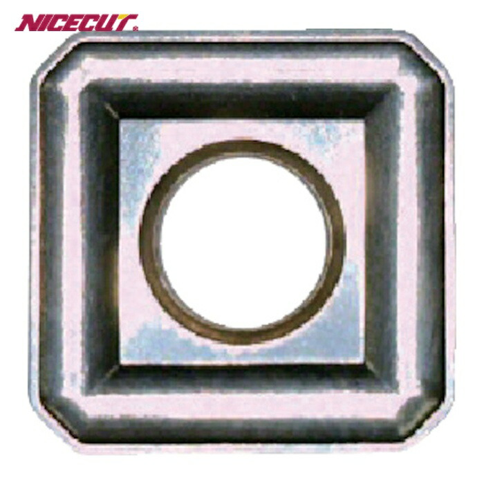 富士元工業 S32MOZ (NK2050) 座ぐりカッターフェイス加工用Sタイプ並級チップ サーメット ダイス鋼向 (12個)