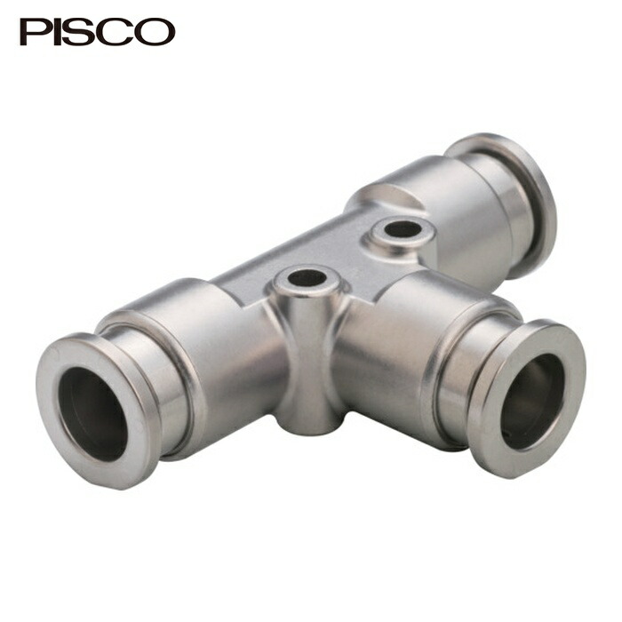 PISCO ピスコ SSPE16 耐腐蝕用SUS316ワンタッチ継手 チューブフィッティングSUS316 ユニオンティー (1個)