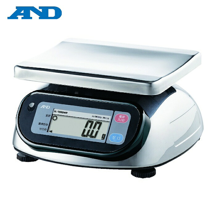 A&D エーアンドディ SL1000WP 防塵・防水デジタルはかりウォーターボーイ0.5g/1000g (1台)