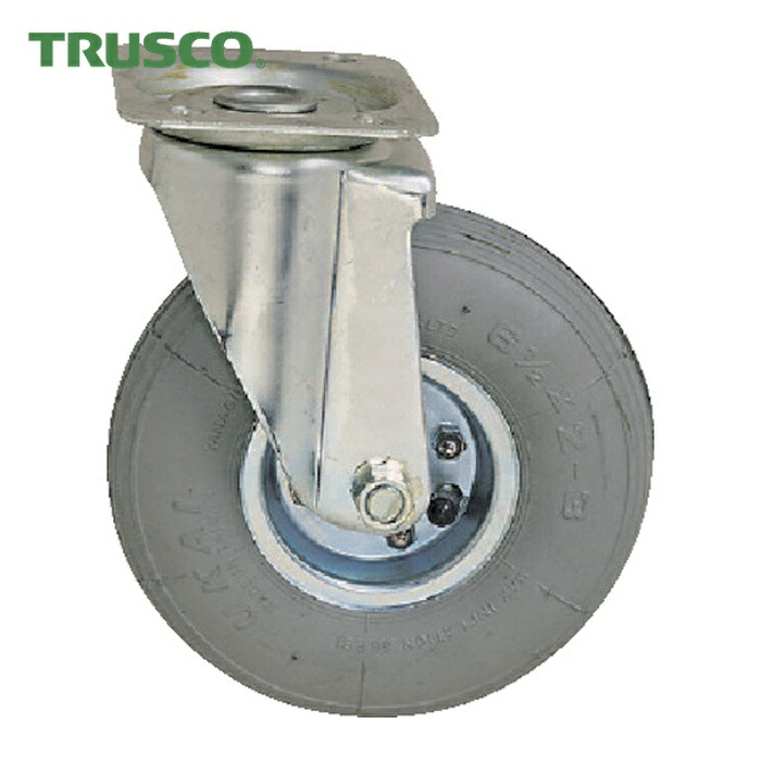 トラスコ TRUSCO 押し付ける製持っていく車用オプション エコ持っていく車用 空気の状態タイア 自在キャスターΦ180 天然ゴム車 (1個) SD-180ARJ