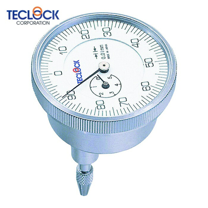 テクロック TECLOCK ST-305B バックプランジャ形ダイヤルゲージ (1個)｜工具ランド