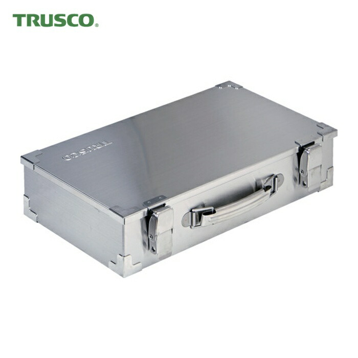 トラスコ TRUSCO ステンレス トランク工具箱 W370xD220xH85 (1個) SU3T-360 4,576円