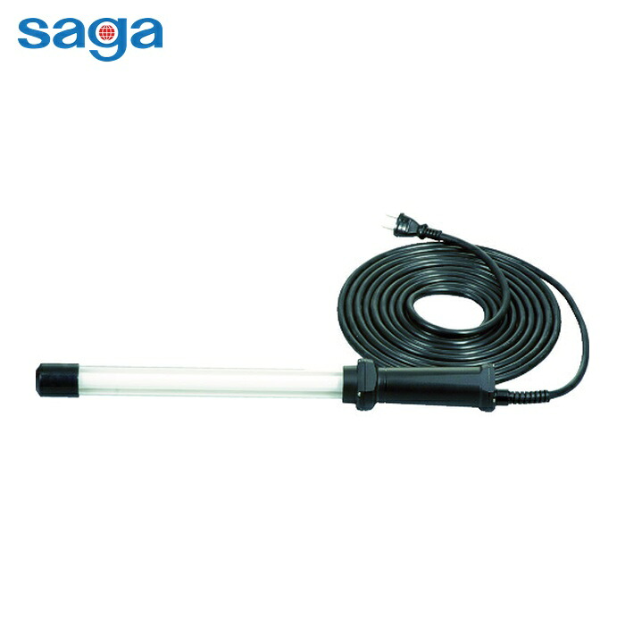 嵯峨電機 saga SL-LED8W-N ストロングライトLED (1台) DIY・工具-作業灯・投光器