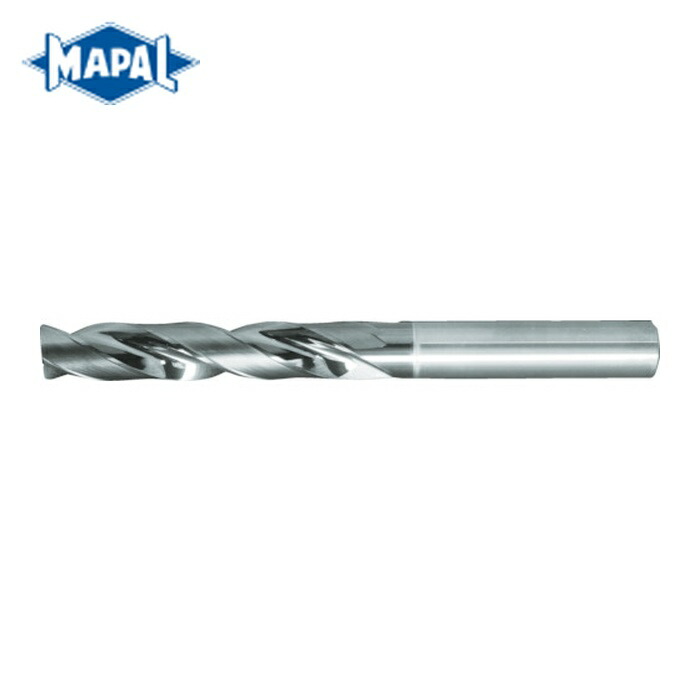 マパール MAPAL SCD231-0780-2-4-180HA05-HP230 超硬コーティングドリル MEGA-Drill-180 フラットドリル 内部給油×5D 刃径7.8mm 溝長53mm 全長91mm シャンク径8mm (1本)|工具ランド