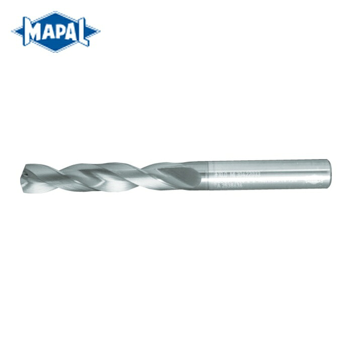 マパール MAPAL SCD351-0500-2-2-140HA06-HP765 超硬コーティングドリル ProDrill-Uni(SCD351) 汎用ドリル 内部給油×6D 刃径5mm 溝長44mm 全長82mm シャンク径6mm (1本)