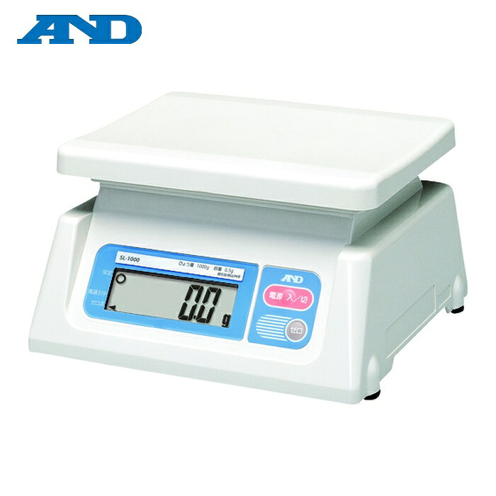 A&D エーアンドディ SL1000 デジタルはかり 0.5g/1000g (1台)｜工具ランド