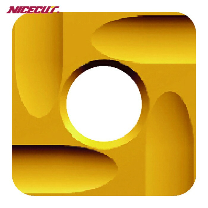 富士元工業 S32GUR (NK5050) 座ぐりカッターフェイス加工用Sタイプ精密級チップ 超硬K種 TiN (12個)｜工具ランド