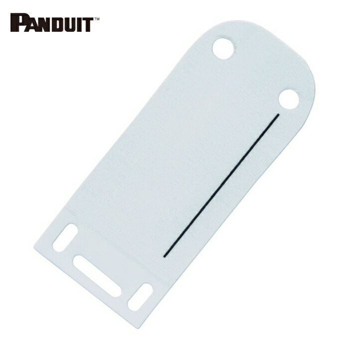 パンドウイット PANDUIT SLCT-WH ラベルホルダー 白 (25個入) (1袋)
