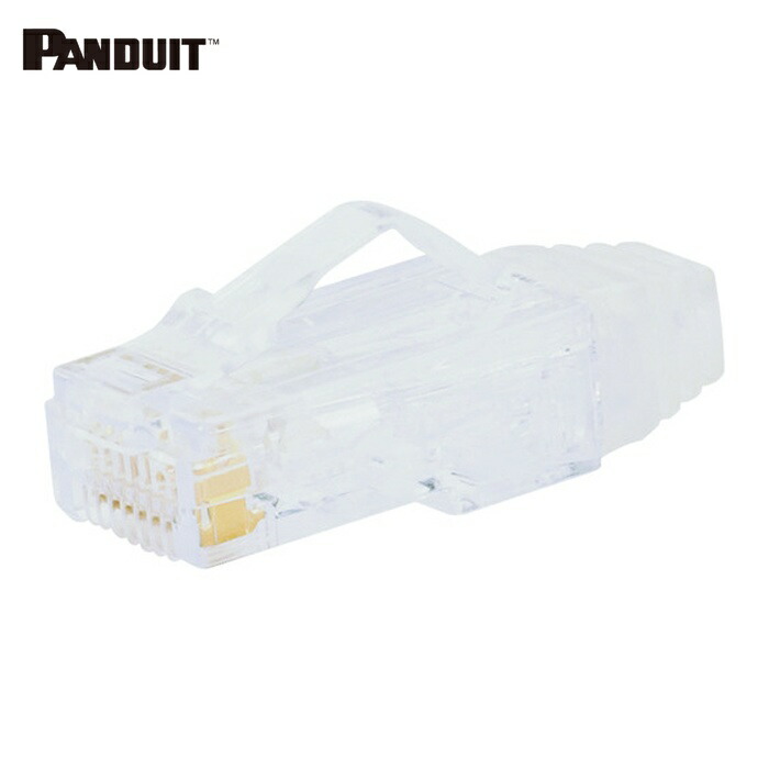 パンドウイット PANDUIT SP630-C カテゴリ6 細径ケーブル用モジュラープラグ (100個入) (1袋)