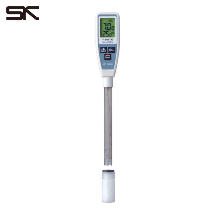 佐藤計量器 SK-670PH ペンタイプPH計 SKー670PH(6433ー00) (1本)｜工具ランド