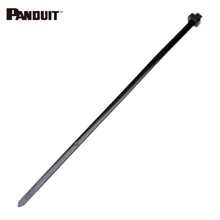 パンドウイット PANDUIT SST1.5M-M0 ナイロン一緒になるダンス楽隊 スタストラップ 2.4×140×0.9 耐候性印字機 黒 1000本入 (1袋)