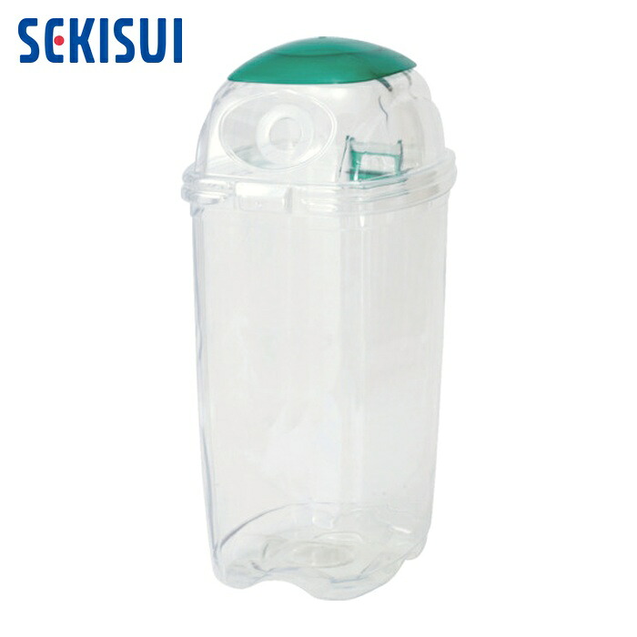 積水 セキスイ 透明エコダスター 60L ペットボトルキャップ用 (1個) TPDC6G 7,720円