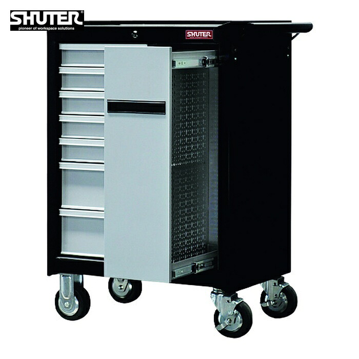 SHUTER TC-H25-BK 掛け目押し込み手押し車 TC-H25 黒いこと (1台)