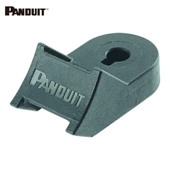 パンドウイット PANDUIT TMEH2S8-D350 幅広結束バンド対応タイマウント(耐衝撃耐熱耐候性ナイロン6.6) 黒 TMEH2S8-D350 (1袋)