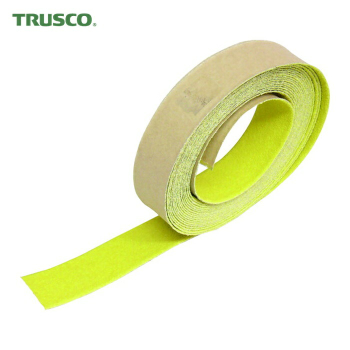 トラスコ TRUSCO ノンスリップテープ 屋外用 25mmX10m 20巻お纏め品 (1箱) TNS2510-20 (Y)