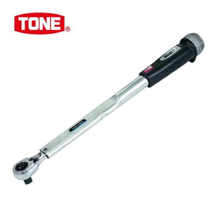 TONE トネ T4MN100CH-QL プレ仕かける形トルクレンチ(ダイレクトセット・コンパクトヘッドホールドタイプ) トルク自然調整活動の領域20~100N・m 差込角12.7粍 (1個) トルクレンチ-花・ガーデン・DIY-DIY・工具