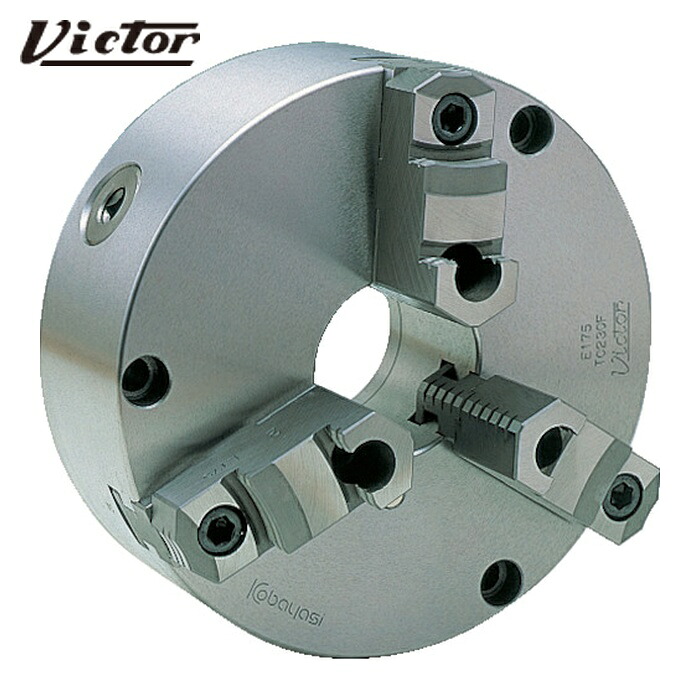 ビクター Victor TC190F スクロールチャック TC190F 7インチ 3ツ爪 分割爪 (1台)