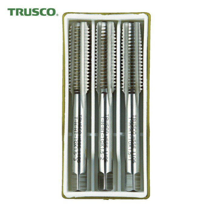 トラスコ TRUSCO ハンドタップセット HSS-E M16X1.0 (1S) T-H-HT-M16X1.0-S