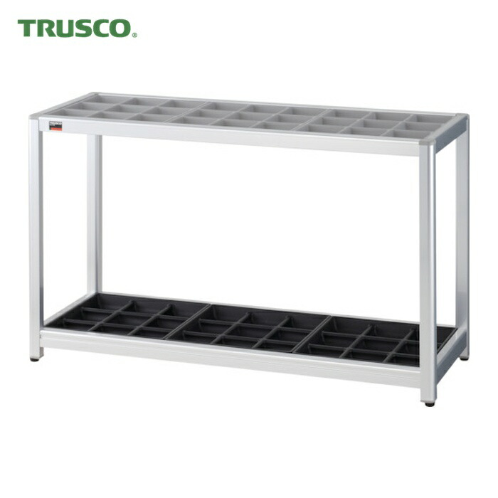 トラスコ TRUSCO 軽銀傘立て 27本立 (1台) TAK-27