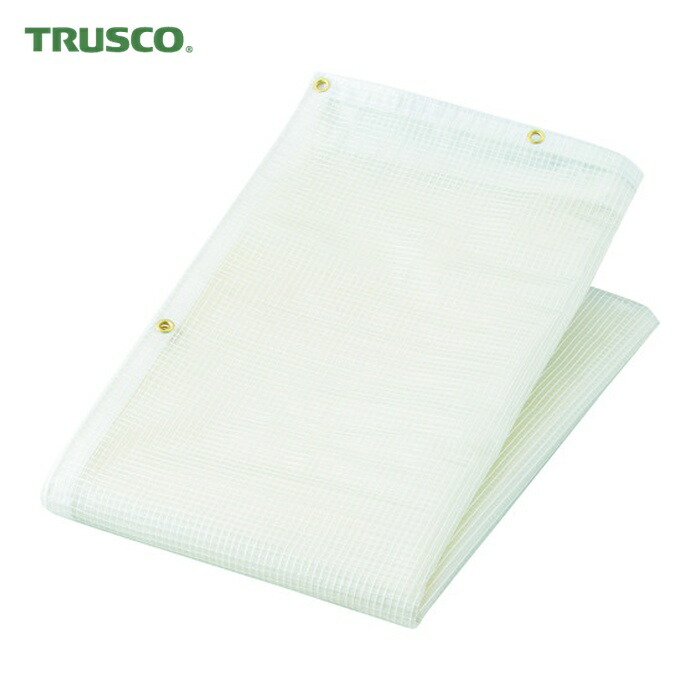トラスコ TRUSCO 防炎糸入りクリアシート 2000X3000 (1枚) TCI-0203