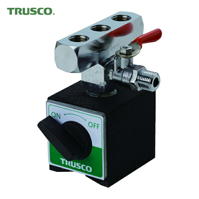 トラスコ TRUSCO マグネットベースクーラント 3軸用 ノズルなし (1個) TMBC-3|工具ランド