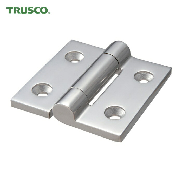 トラスコ TRUSCO ステンレス重量平型蝶番 全長75mm (1個\u003d1袋) (1個) TLS-75F