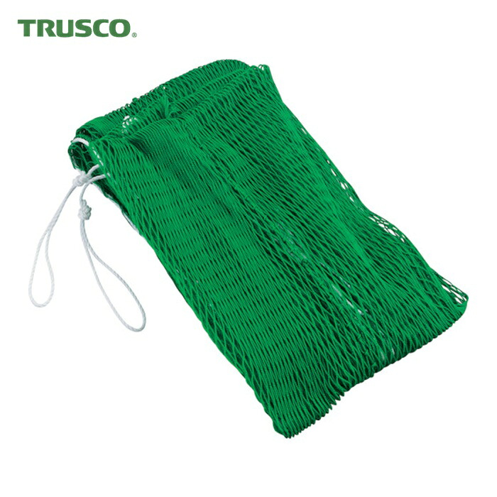 トラスコ TRUSCO 多役立つことサイバー空間(絞り紐付)目合25粍 3.6X5.4m 緑であること (1枚) TN25-3654GN