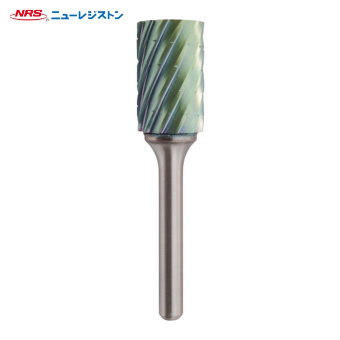 NRS ニューレジストン TCBT1800-6RV-ACC 超硬バー 円筒rvカット ACCコーティング 刃径16×刃長25×軸径6×軸長45 ロー付け (1本)|工具ランド