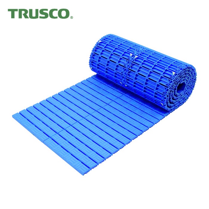 トラスコ TRUSCO 巻取式スノコ 600X3000粍 青色 (1巻) TR-30BL-N 木材・建築資材・設備-花・ガーデン・DIY