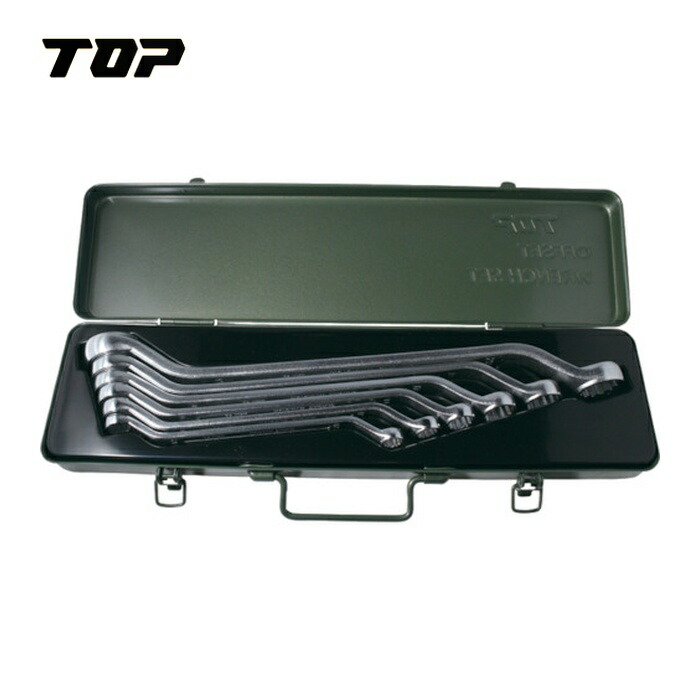 TOP トップ工業 TM-B 両口メガネレンチセット (1S)