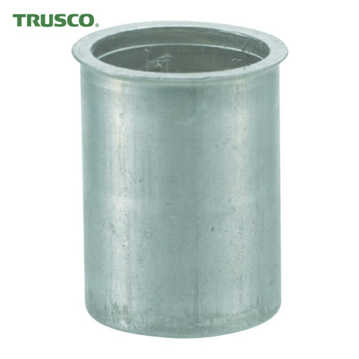 トラスコ TRUSCO クリンプナット薄頭アルミ 板厚2.5 M5X0.8 1000個入 (1箱) TBNF-5M25A-C|工具ランド
